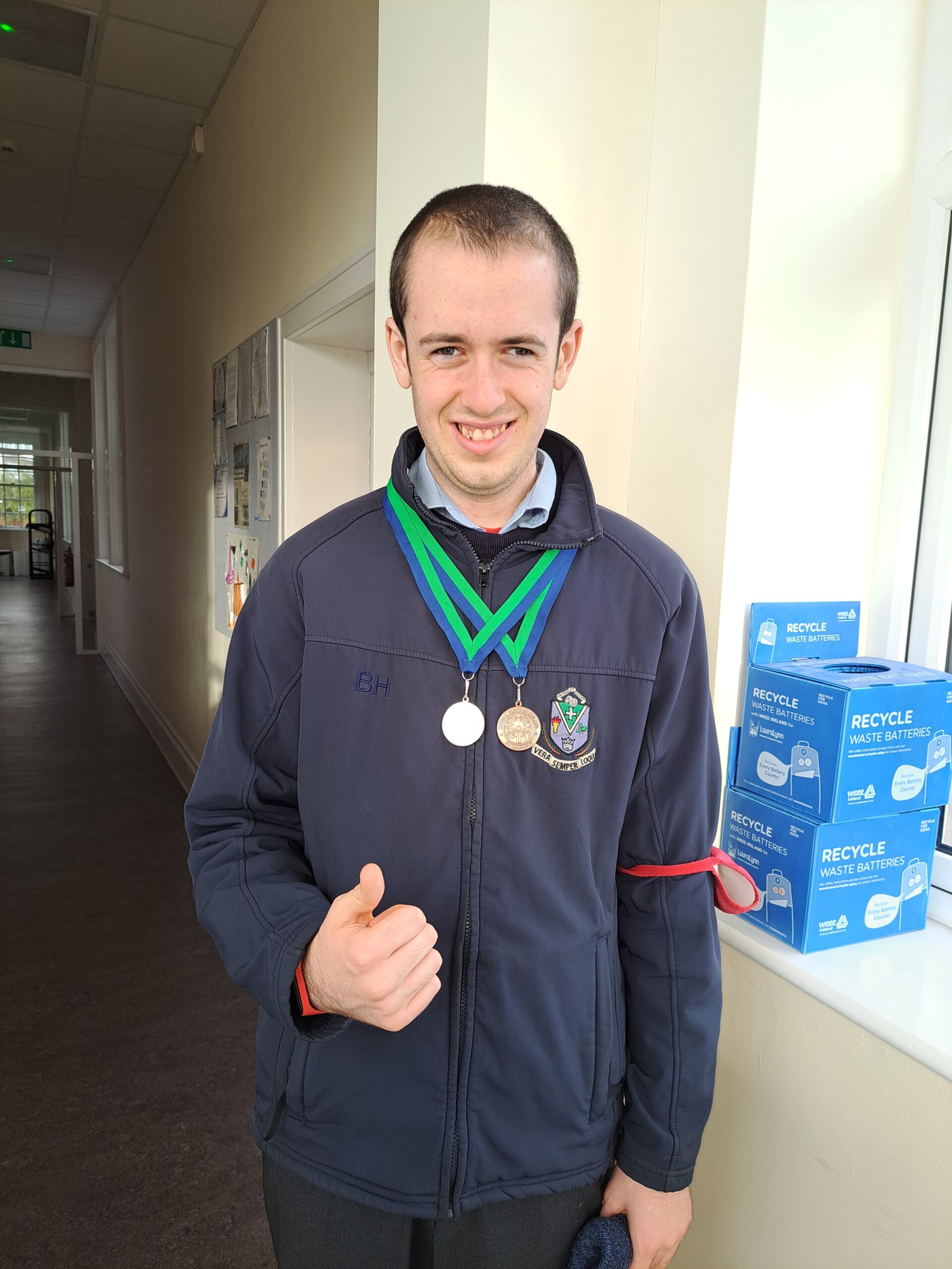 Gold & Bronze Medals for Bren Healy in the Connaught Special Olympics